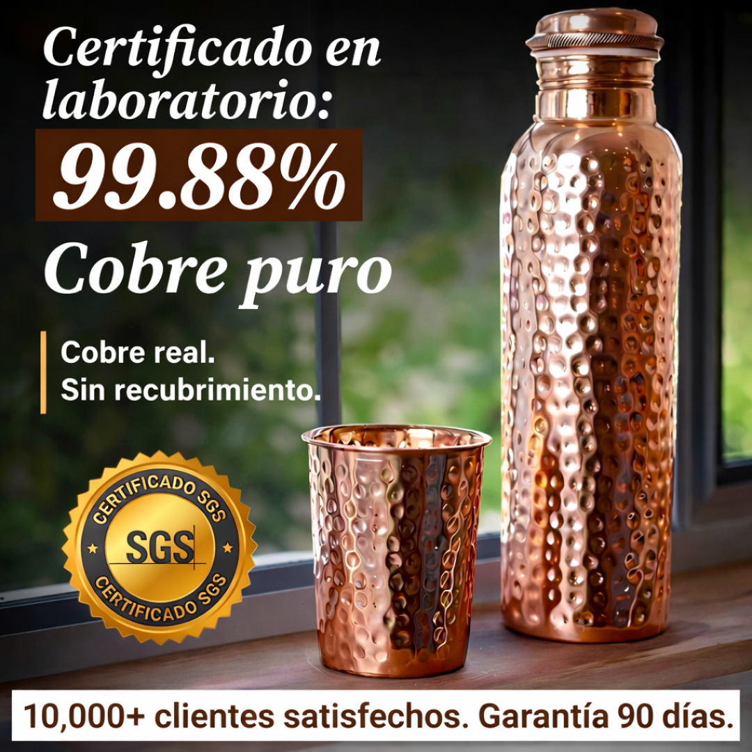 CopperVita™ Cobre Real, Sin Engaños.