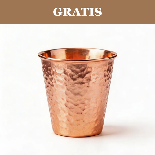 Vaso 100% Cobre GRATIS