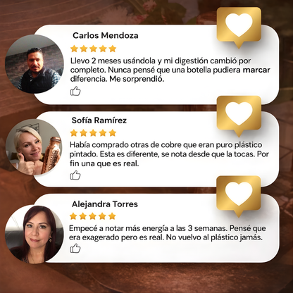 CopperVita™ Cobre Real, Sin Engaños.