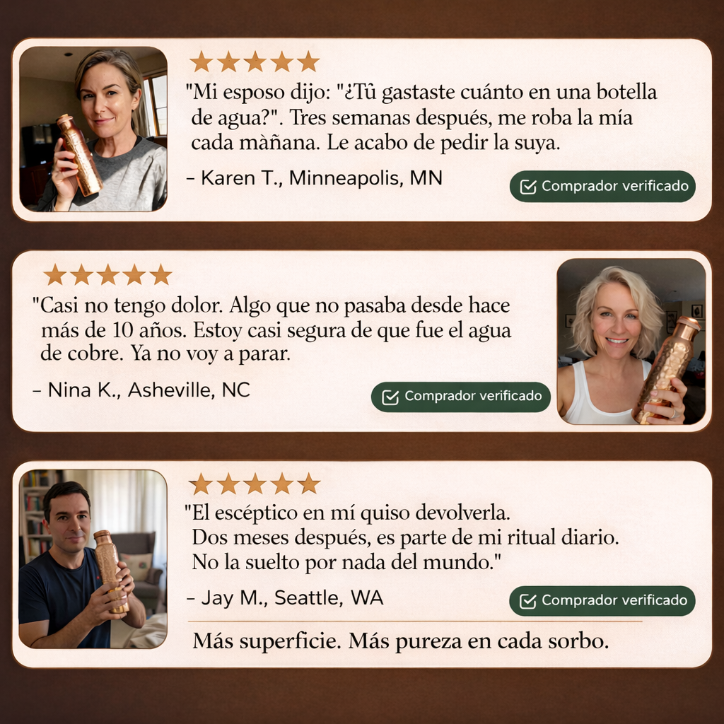 CopperVita™- Cobre Real.Sin Engaños