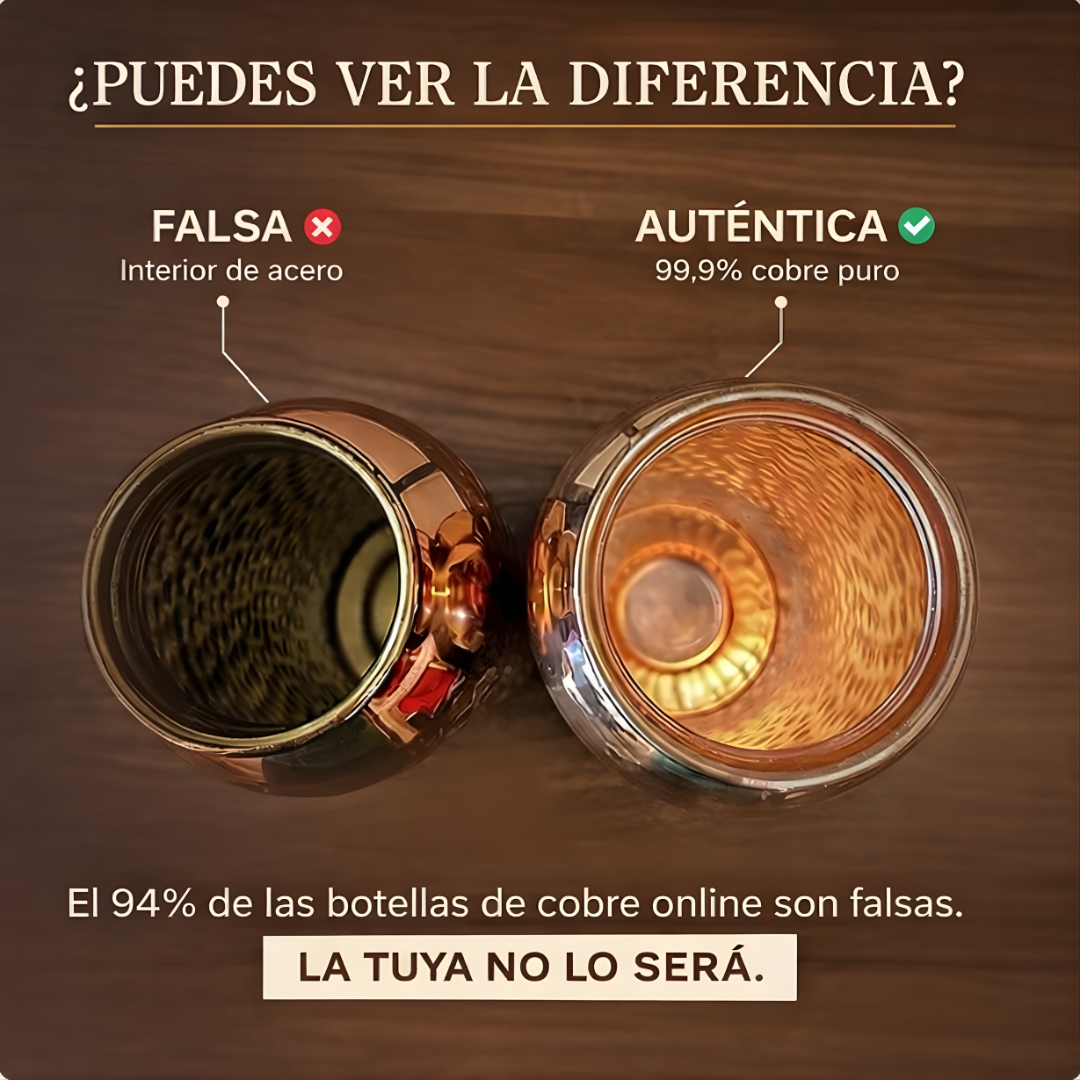CopperVita™- Cobre Real.Sin Engaños